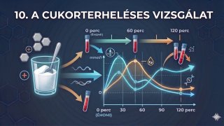 10. A cukorterheléses vizsgálat